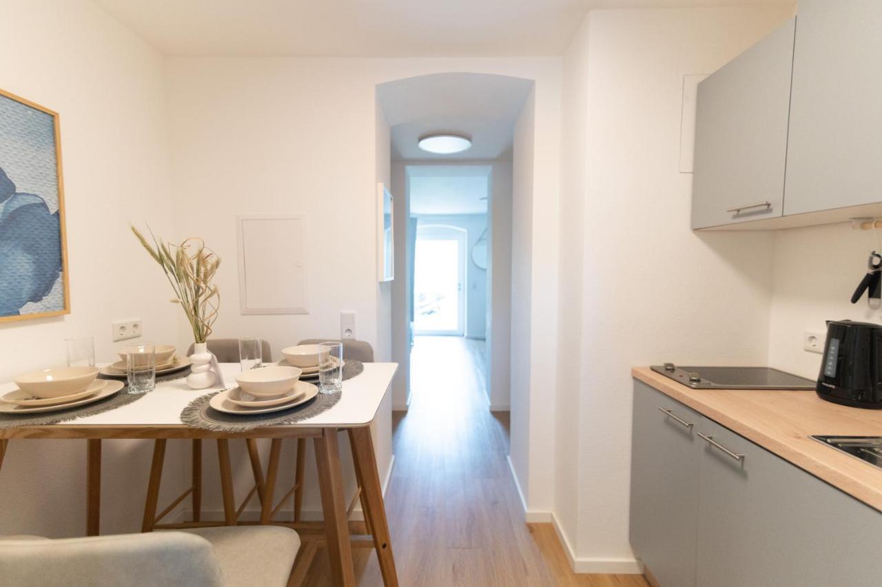 Peter Apartments - Apartment Mit Eigenem Eingang I 30Qm I Zentrale Lage I Bad I Kueche I Terrasse I Tv Фульда Экстерьер фото